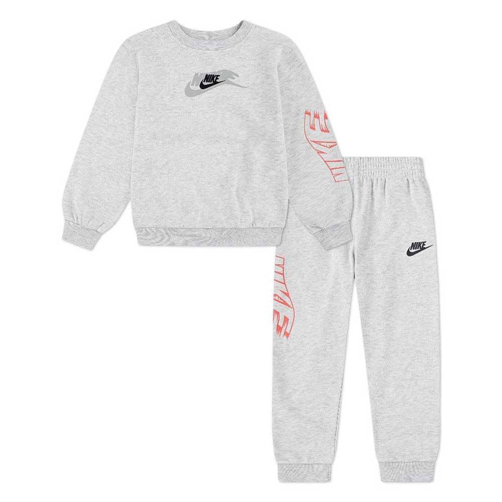 Nike Unisex Kids B NSW ON THE MOVE CREW SET, Bird Heather, 2 Years EU