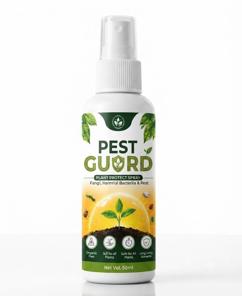 Pest Guard Plant Protect Spray 50ml | Ready-to-Use Plant Protection Spray | Helps Maintain Healthy Indoor & Outdoor Plants | Easy-to-Use Formula for Garden, Houseplants, Flowering & Decorative Plants-picture-27