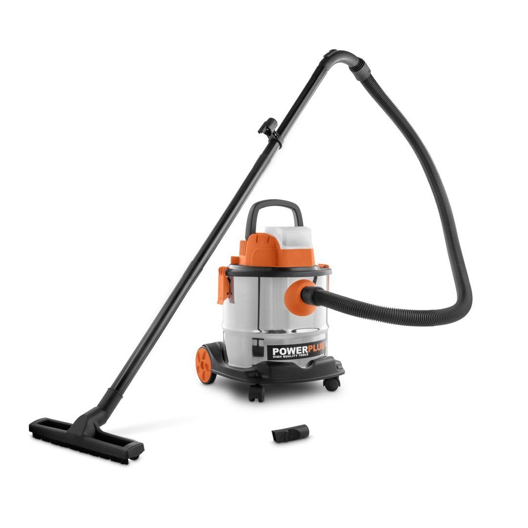 POWERPLUS POWDP6040 - Aspirador seco/húmedo 20 V (sin batería) 20 l