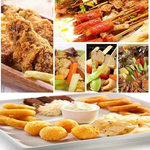 AFLEPCBRQ Fritteuse Gasfritteuse für Chips Donuts 11L/22L Großraum LPG/Gasfritteuse für Privathaushalte und Gewerbe Einstellbare Feuerkraft LPG-Friteuse Edelstahl Abnehmbar und w – Bild 8