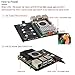 Geekworm X1011 5V PCIe to Quad M.2 Key-M NVMe SSD HAT Peripheral Board for Raspberry Pi 5 2GB/4GB/8GB/16GB