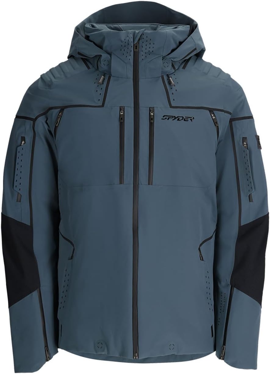 Spyder M PINNACLE JKT (Men's), Slate Blue, X-Large