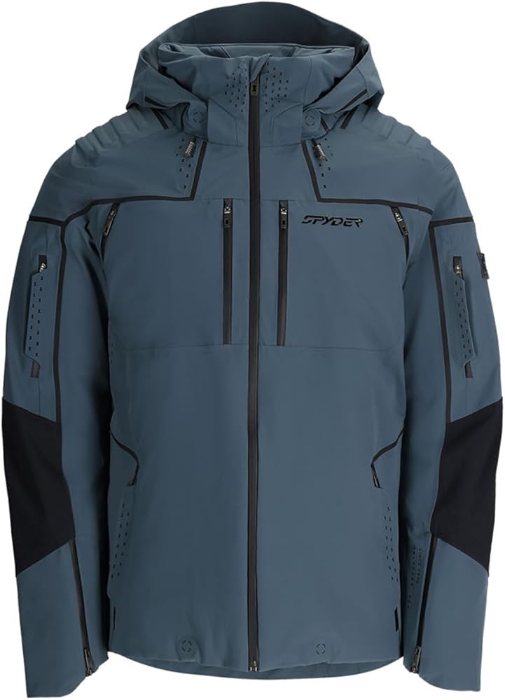 Amazon.com : Spyder M PINNACLE JKT (Men's), Slate Blue, Large