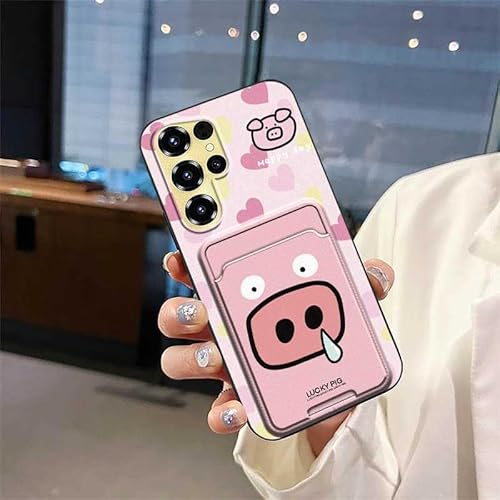 Phone Case Compatible with Oukitel C68, Full wrap TPU protective Cartoon Anti-dust Silicone Card slot Shockproof Soft case Dirt-