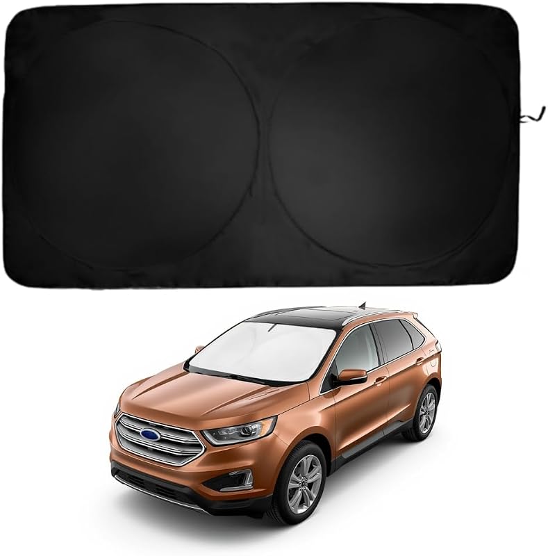 Protetor solar para para-brisa kinder Fluff para Ford Edge 2015–2024 – 1 unidade