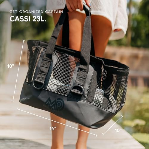 MISSION Bolsa para Barco CASSI Bolsa Tote Exterior Resistente, Bolsa de Playa de Malla miniatura 2