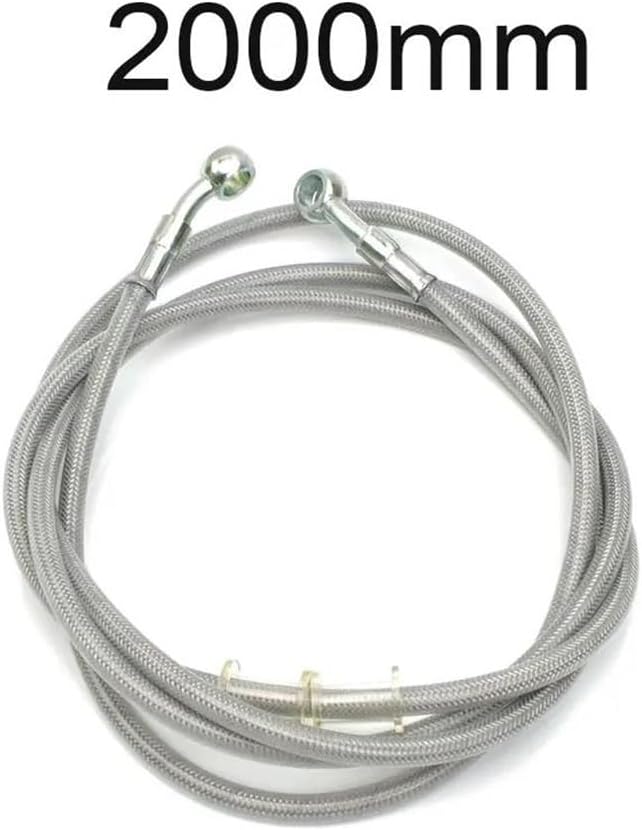Brake Oil Hose Line For Motorcycle Brake Cable Hydraulic Clutch Banjo 10Mm Brake Hose Banjo Line Oil Pipe Line