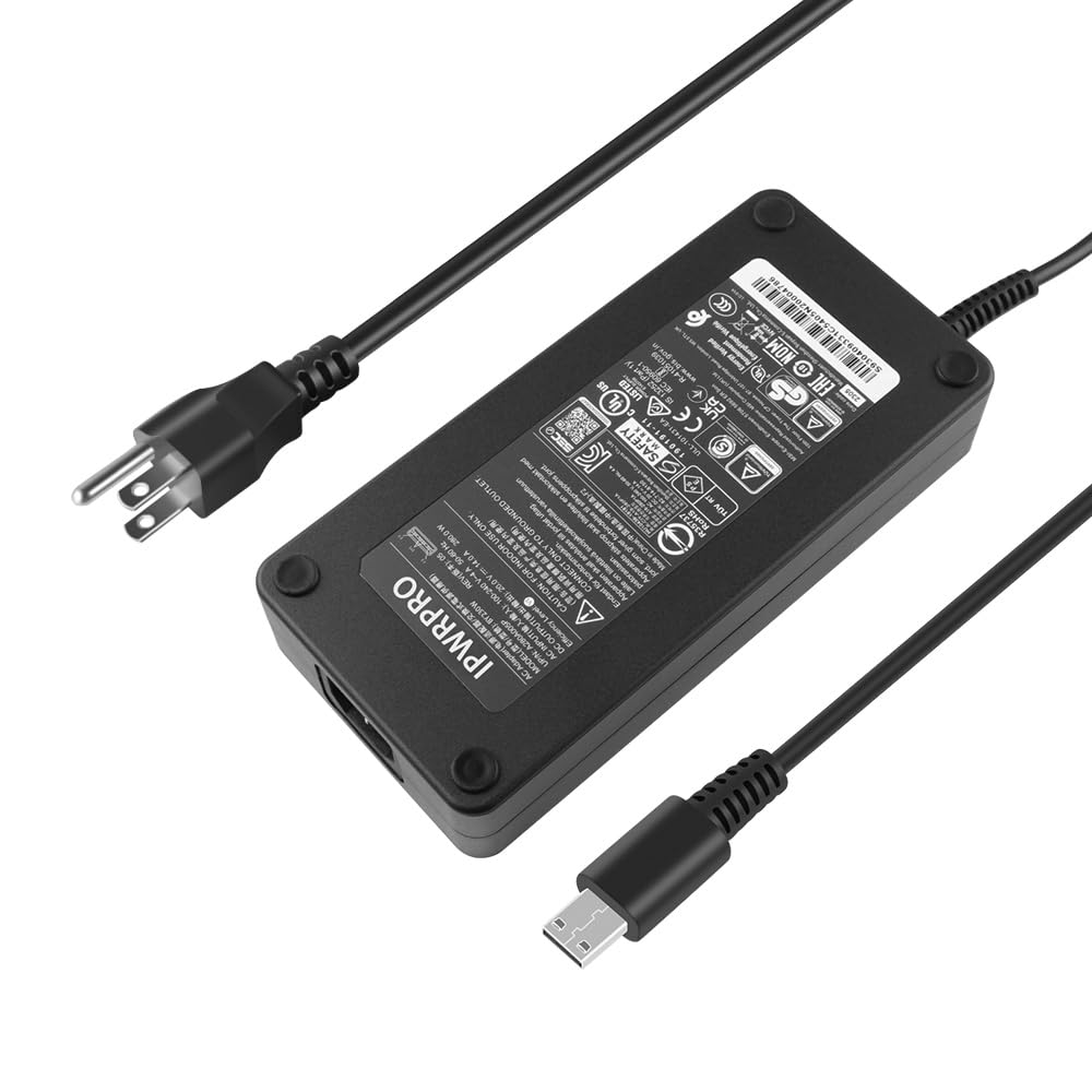 280W Voeding Oplaadkabel Oplader Compatibel met Asus ROG Strix G17 G15 G16 G513 G531G G614 G713 G731, ROG Strix Scar 15 17 G533 G732 G733, Zephyrus Duo 15 16 GX551 GX551 GX551