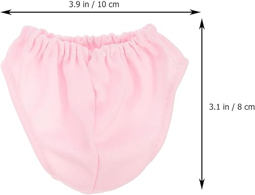 Miniatura 6 de jojofuny 4 piezas de bragas para muñecas, casa de muñecas, pañales para bebés, juguetes para mochileros, bolsa de pañales para niños, juguete de 18