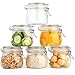 Produktbild Ezvsevuo Einmachgläser mit Bügelverschluss - 6x500ml - Gläser mit Drahtbügel, Luftdicht Vorratsgläser mit Deckel,Fermentierglas,Einmachgläser zum Aufbewahren für Marmelade,Müsli,Kaffeebohnen,Gewürzen