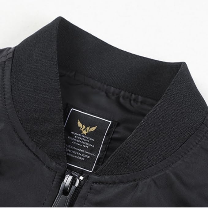 TangDao Men's Casual Bomber Military Jacket Outdoor Fall Winter Zip-Up Windbreaker Outwear3