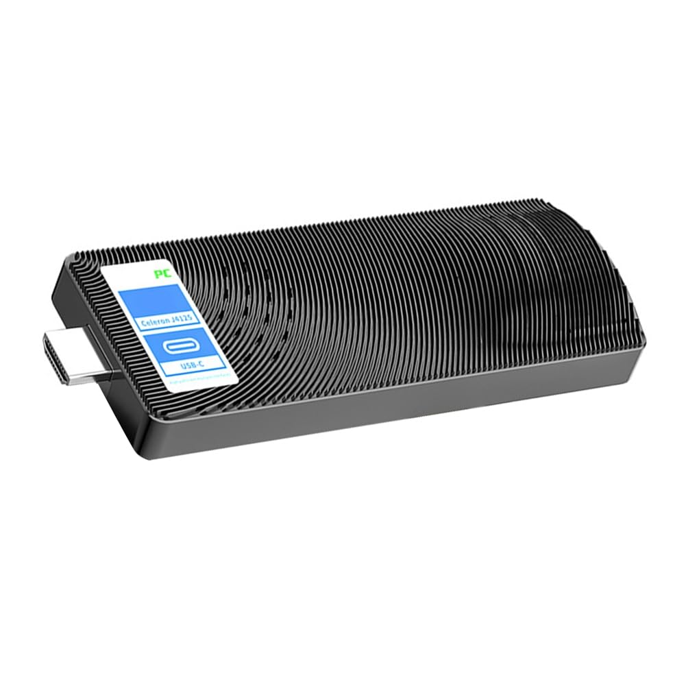 J4115 Mini PC Stick Win 11 Pro 8GB 128GB WiFi5 2.0 4K Compatible de Escritorio para Computadora Portátil