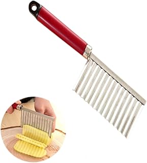Handmade Potato Chips Crinkle Cutter Fries Hasselback Potato Slicer Fruit Vegetable Cutter