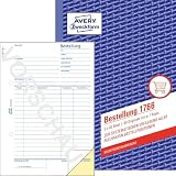 AVERY Zweckform 10 x Formularbuch Bestellung A5 selbstdurchschreibend 2x40 Blatt