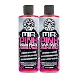 Chemical Guys CWS2211602 Mr. Pink Foam Party Wash & Wax (Works with Foam Cannons, or Bucket Washes) Safe for Cars, Trucks, SUVS, Motorcycles, RVs & More, (2-16 fl oz) Tangerine Scent