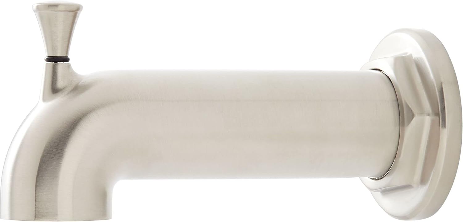Signature Hardware 477086 Gunther 5" Integrated Diverter Tub Spout
