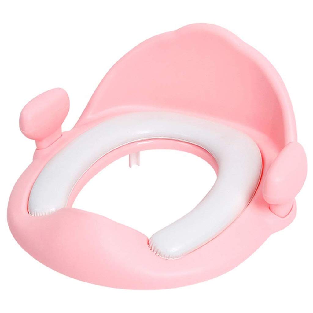 Apprentissage de la propreté facilité au quotidien avec ce réducteur WC rose confortable