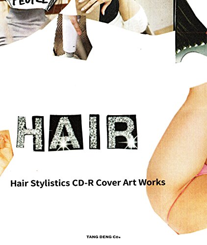 "Hair Stylistics CD-R Cover Art Works" BOOK WITH CD "BEST!" (TANG DENG)