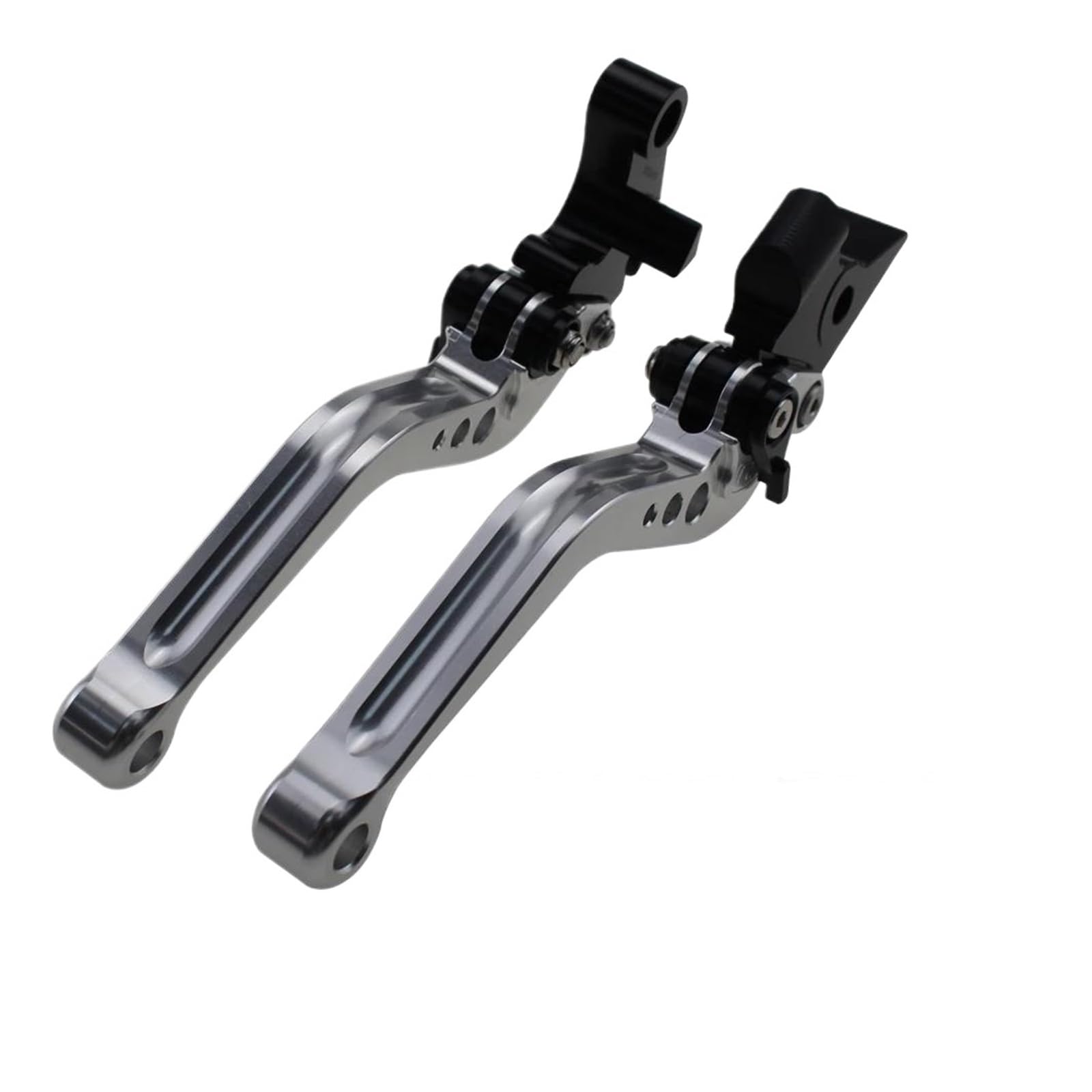 Mrbvhgpkut Short Silver Motorcycle Brake Clutch Motorcycle Handles Brake Clutch Levers For Fjr1300 2003