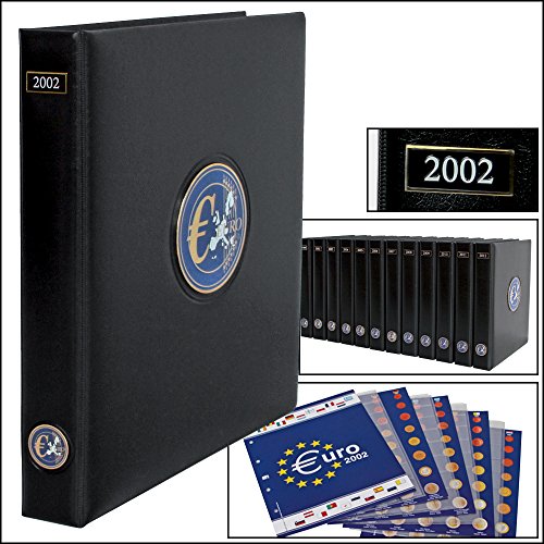 Preisvergleich Produktbild SAFE 7421 Premium Münzen-Album "Euro-Sätze" Jahrgang 2002 - Sammelalbum - Münzsammelalbum - Euromünzalbum- für Ihre Coin Collection