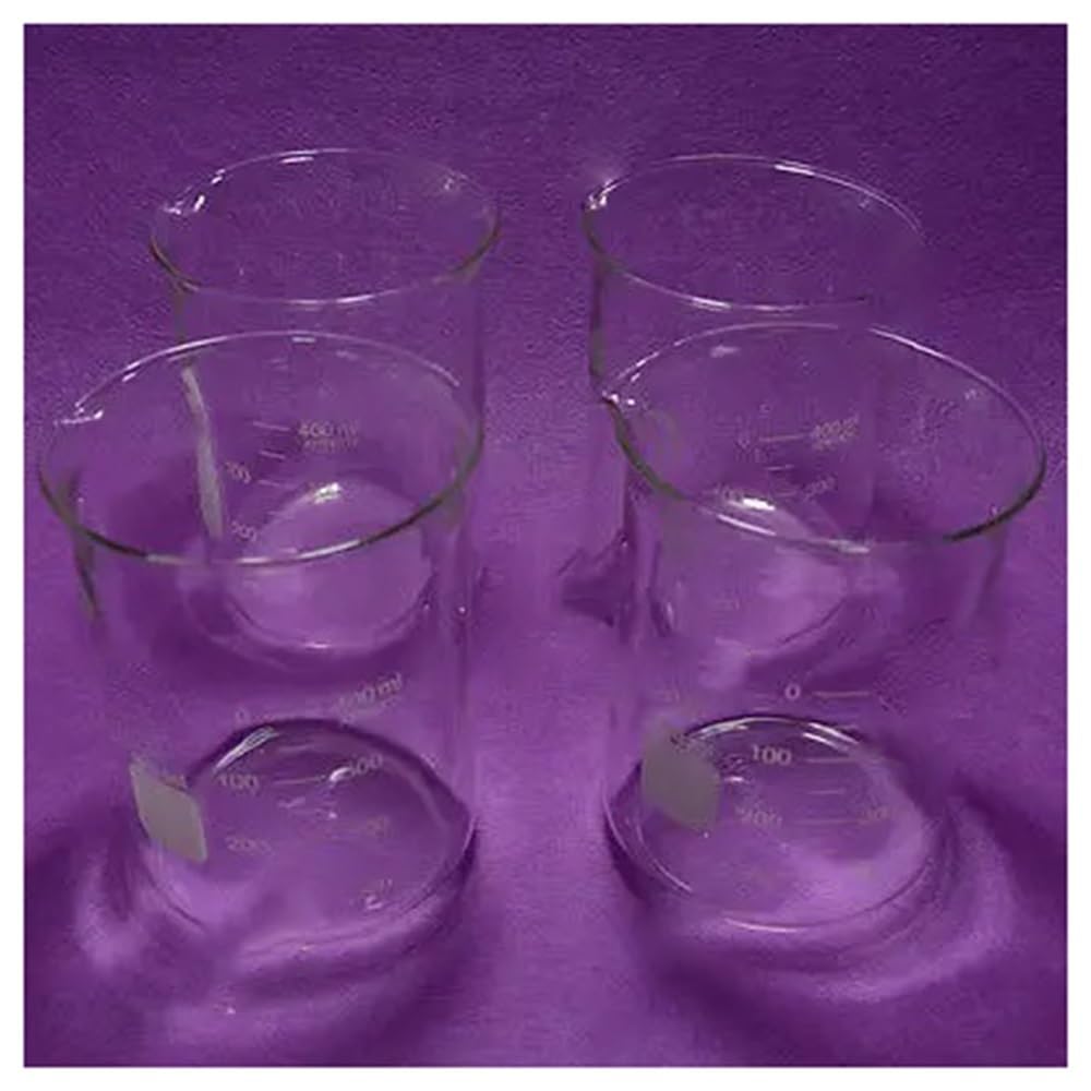 4 pezzi/lotto 500 ml becher in vetro vetreria da laboratorio GG17 Attrezzature da laboratorio