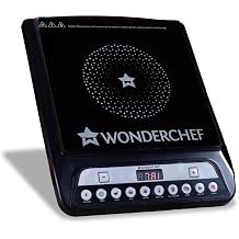 Wonderchef Power 1400W Induction Cooktop with 11 Preset Functions, Push Touch Control Button Induction Cooktop,