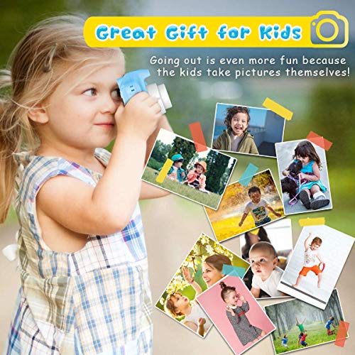 YORKOO Geschenk für 4-6 Jahre Mädchen Jungs Kinder Kamera HD 1080P Digitalkamera für Kinder Silikon Fotoapparat… – Bild 6