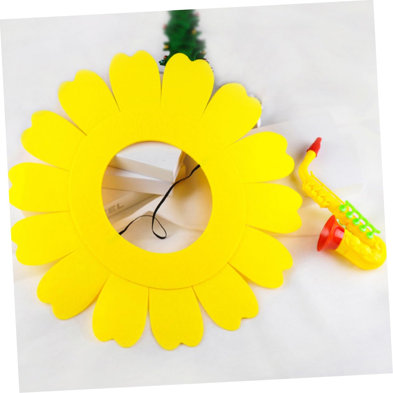 Alipis 1 Set Saxophone Props Antenna Headband Musical Instruments Music Plastic Trumpet Simulation Trumpet Instrument Learning Early Educational