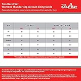 Two Bare Feet Women's Thunderclap 2.5mm Summer Shorty Neoprene Wetsuit - Ideal for Surfing, Swimming & Watersports - Lightweight, Flexible & Durable Design (XX-Large, Aqua/Black) - Image 7