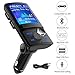 Produktbild FM-Transmitter Bluetooth Kit Auto FM Transmitter kabellos Adapter Radio MP3 Player mit 1,8 Zoll Farbdisplay Freisprecheinrichtung Dual USB Ports