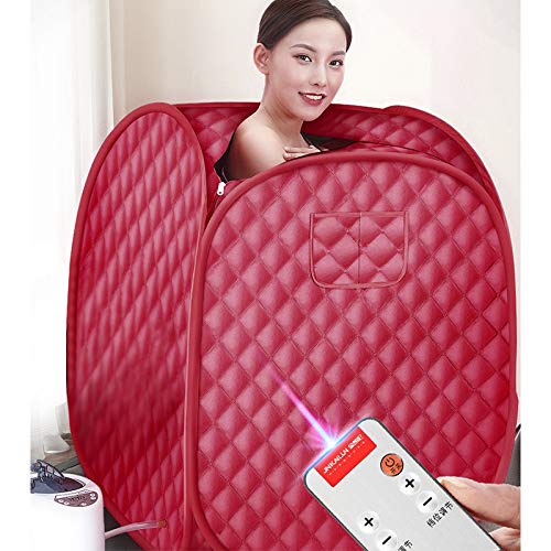 Sauna,Saunen,Dampfsauna,Sauna,Heimdampfsauna,Saunakabine,Heimsauna,Saunadampfer,ortables Dampfbad,Spa Body Heater Entgiften Abnehmen Gewicht Home Zimmer,1.8L,Faltbar,Individuell