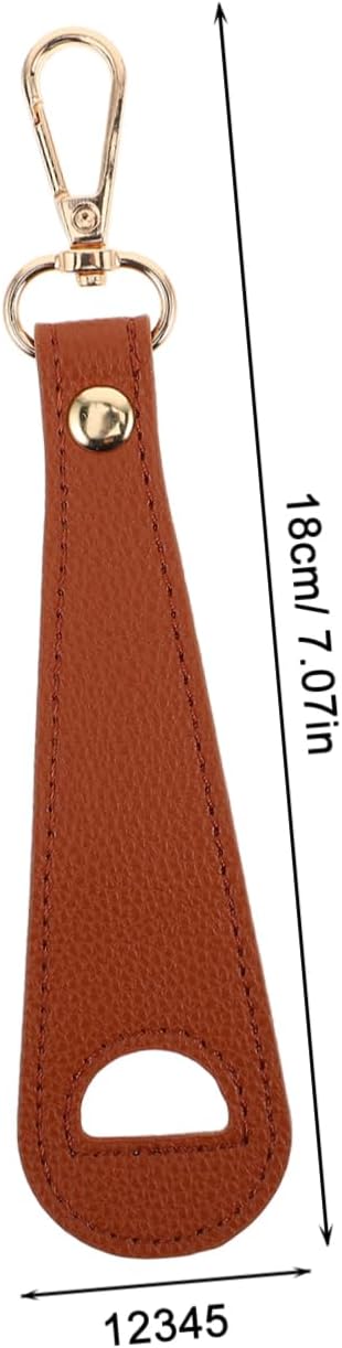 Holibanna Hat Clip for Travel Portable Pu Hat Holder Clip for Bags Backpack and Purse Minimalist Design Accessory for Outdoor Adventures image 2