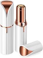 Depilador Facial Feminino, Portátil, Recarregável USB, com Luz LED, Para Buço, Queixo, e Rosto, Com Precisão, Sem Dor, Fácil Transporte Tamanho Slim
