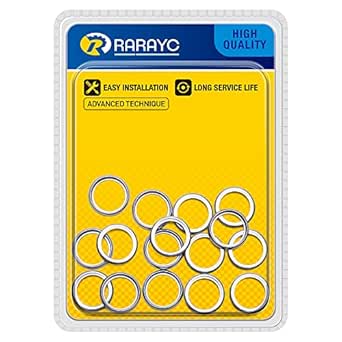 16 Pcs Oil Drain Plug Gaskets Crush Washers Seal Replacement for Subaru 803916010