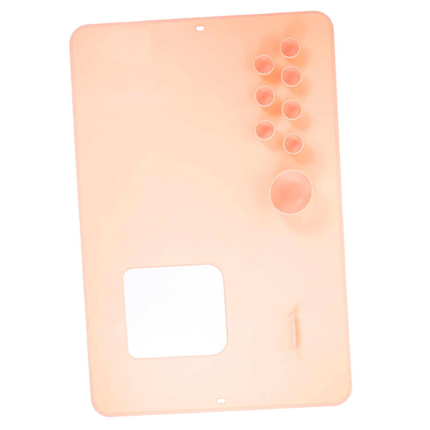 Tapis de bricolage silicone fini les taches de peinture sur la table enfant