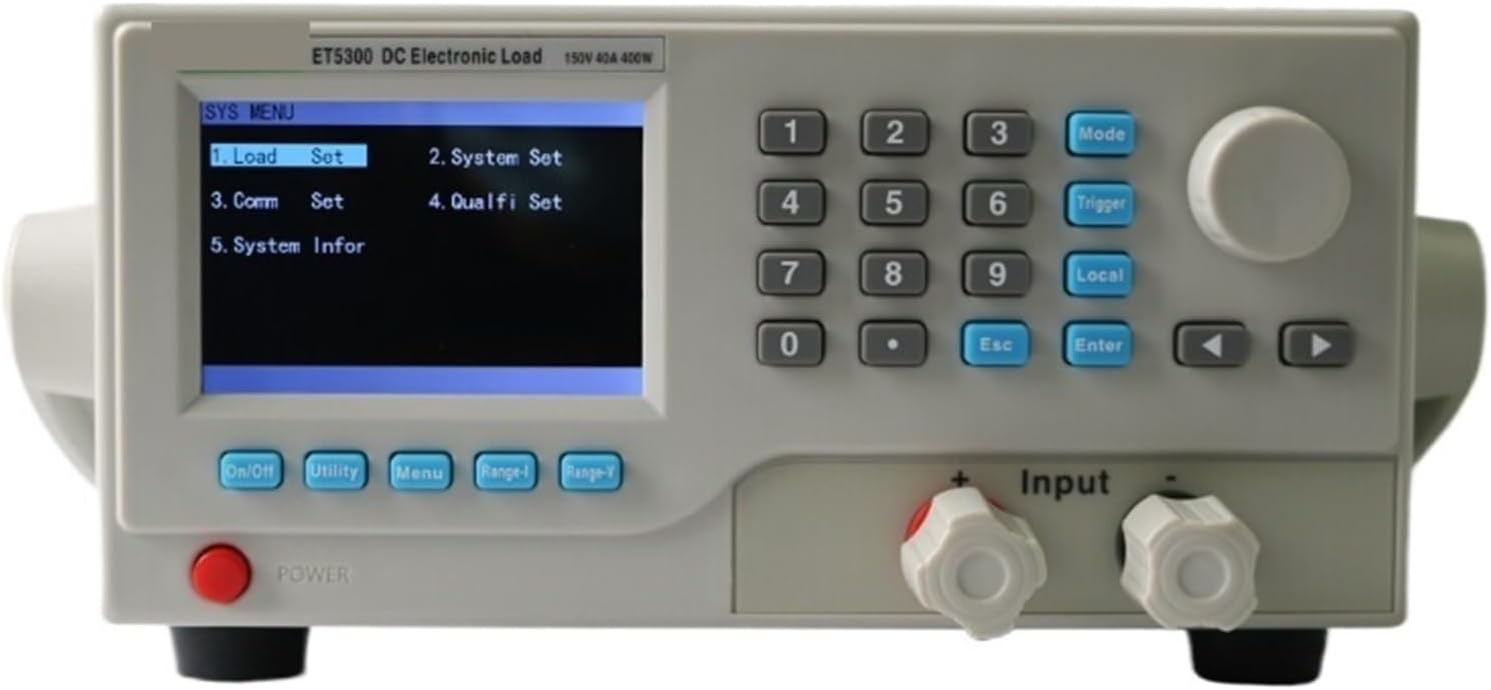 Electronic Load Tester ET5303 400W Input 0-30A Dc Power Supply Battery