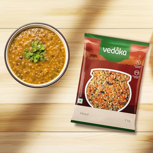 Image of Amazon Brand - Vedaka Mixed Dal, 1kg