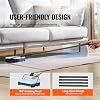 Happybuy Blue Manual Carpet Sweeper: A Compact Cleaning Powerhouse. Boasting a 300 - ml dustbin and a 6.7 - inch Cleaning Width, This Sweeper is Your go - to Solution for Keeping Home