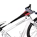 RockBros Bicycle Trainer Sweat Net Frame Guard Absorbs Sweat Black Red