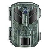 Wildkamera 1080P 20MP, Jagdkamera mit Nachtsicht 0,2 s Auslösezeit, IP66 wasserdicht für die Jagd auf Wildtiere, Scouting, Haussicherheit für den täglichen Gebrauch, Camouflage, 4.56x3.54x2.28, 70B