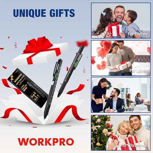WORKPRO 9-in-1 Multi-tool Pen Set