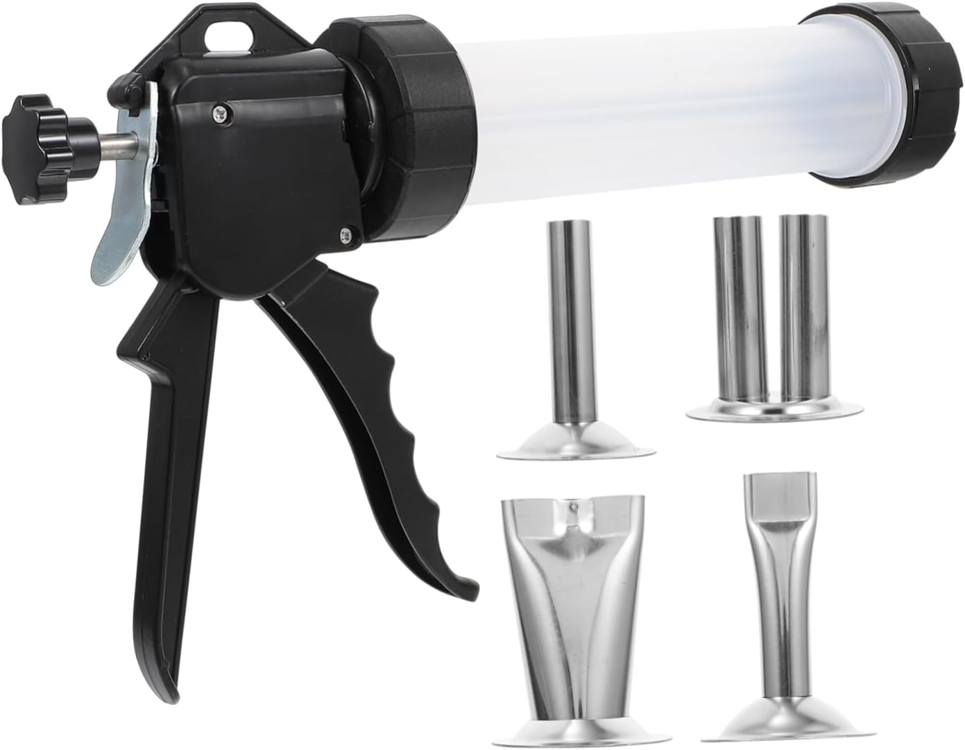 PRETYZOOM Professional Manual Sausage Stuffer Meat Filler with Compact Design Kitchen Gadget for Homemade Sausage Production and Safe Food Preparation