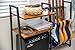 Arzuza Music Multi-Guitar Amp Stand - 4 to 6 Guitar Rack, Adjustable, Finish Friendly Floor Stand