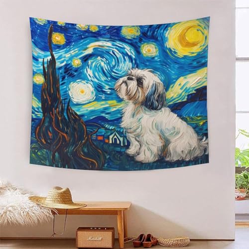Tapisserie 150cmx200cm effet 3D en tissu pour decoration de chambre