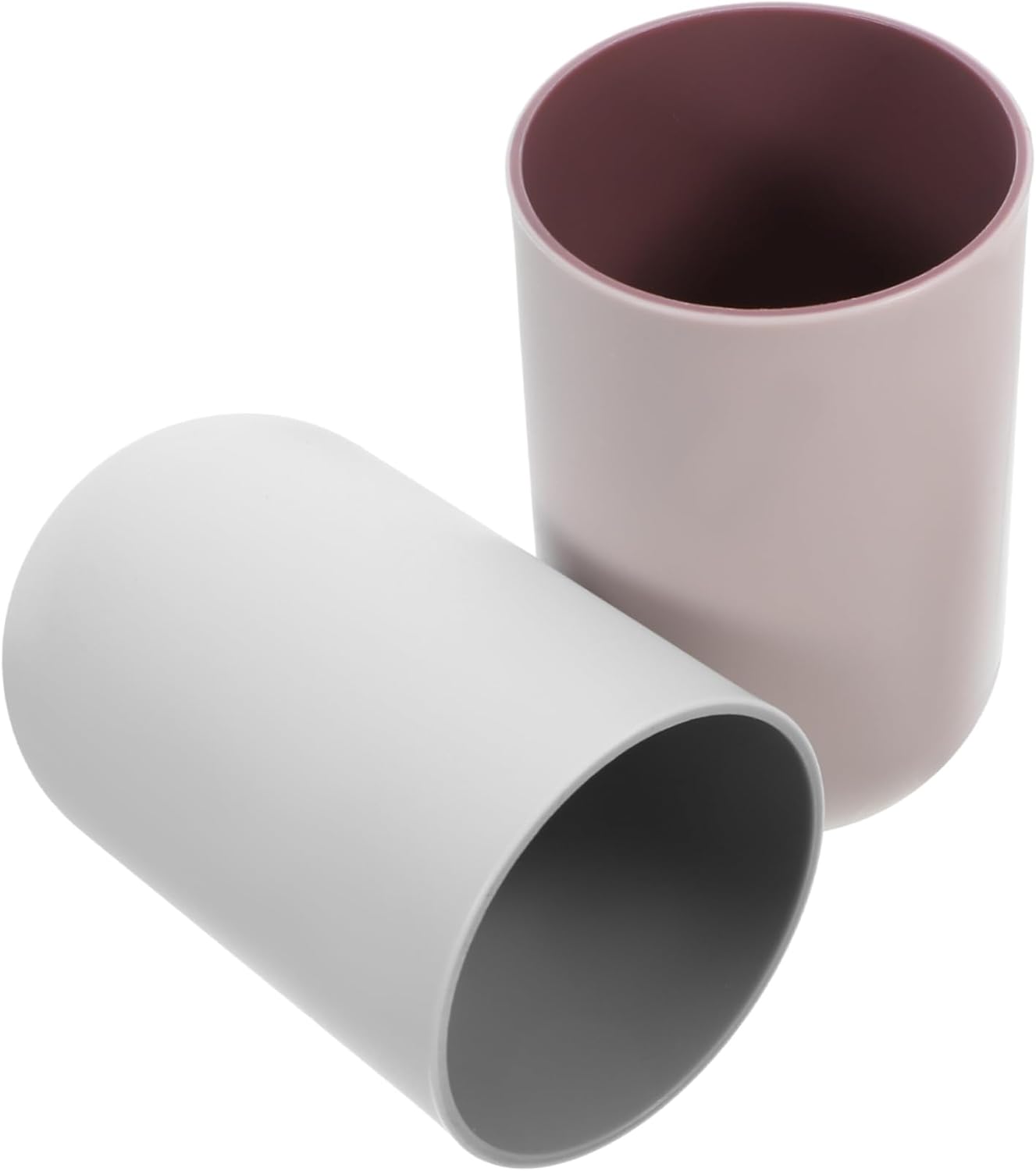 Ciieeo 10pcs Bathroom Toothbrush Cup Dual Reusable Mouthwash Cups for Home Use Lightweight Drinking for Water Juice