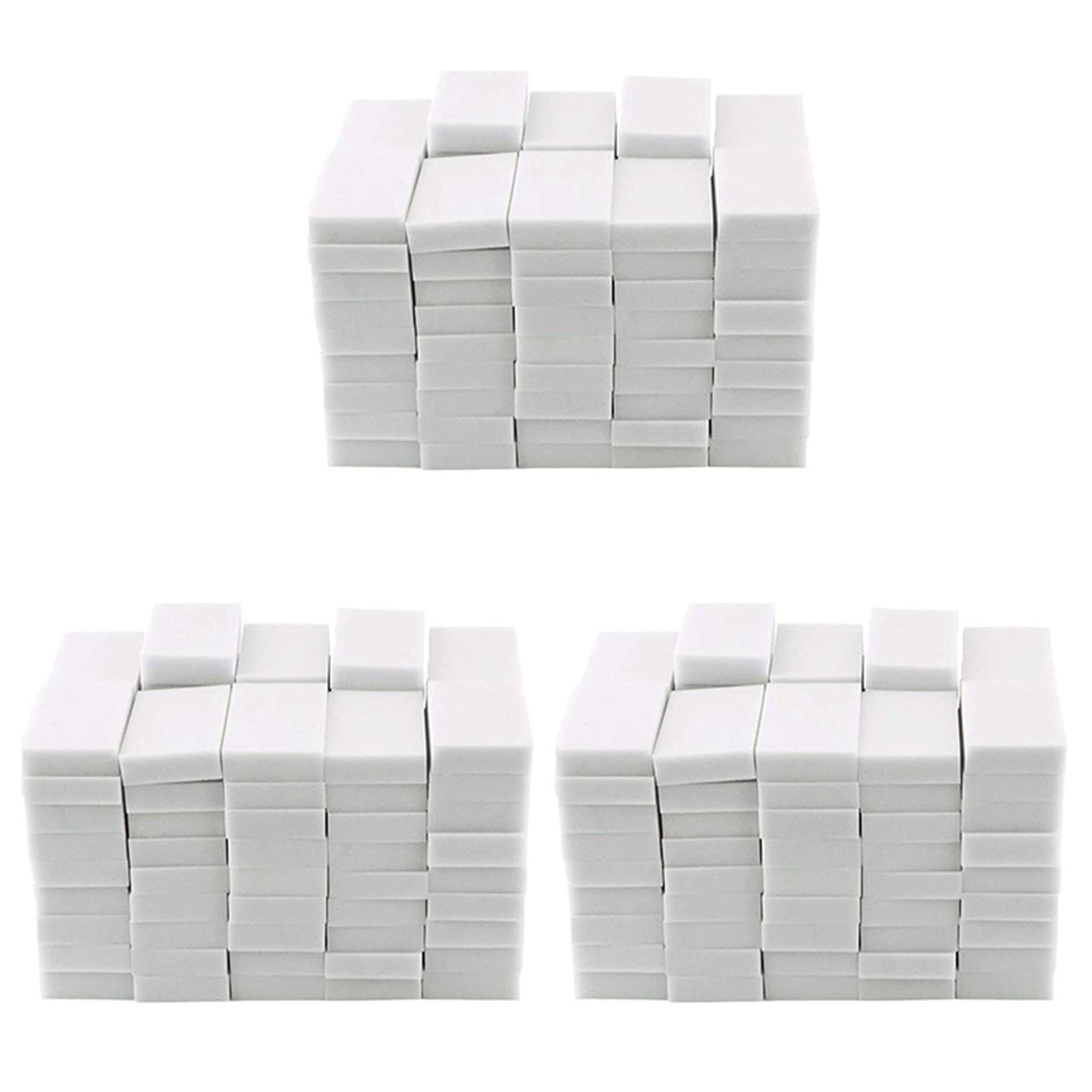 Hndhbfgrt Magic Cleaning Sponges Eraser, Household Sponge Eraser Cleaner Foam Cleaning (150 Pack)
