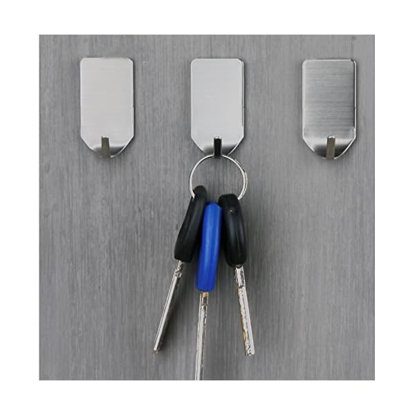 FOTYRIG Selbstklebende Haken Selbstklebend Edelstahl Kleiderhaken Handtuchhaken Wandhaken,Bad und Küche Handtuchhalter… – Bild 7