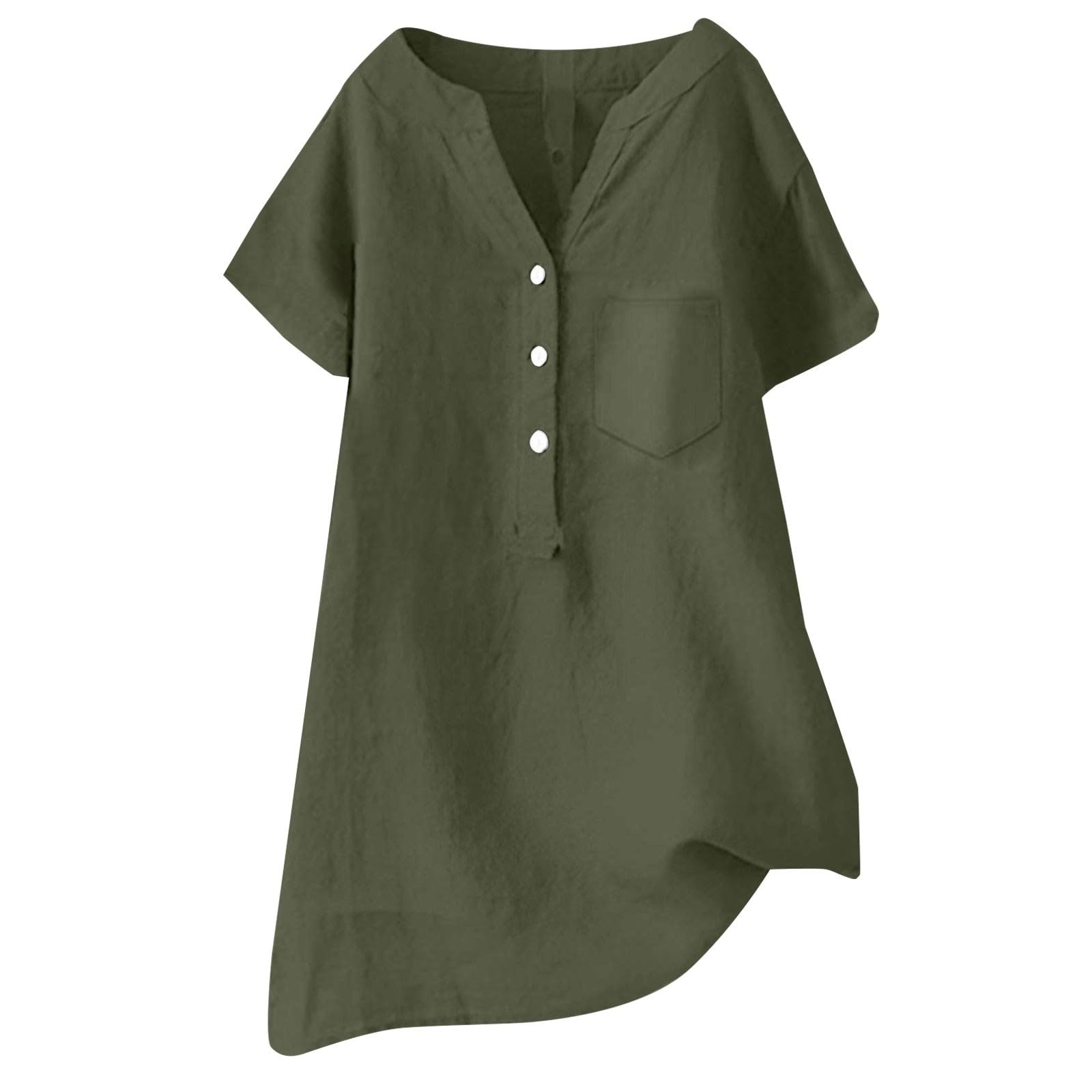 Summer Tops for Women Dress to Impress Green Sweattop Girl Female Cotton Tshirt T Short Sleeve V Neck Tees Fashion Trendy Lightweight Soft Casual Summ Black Gym