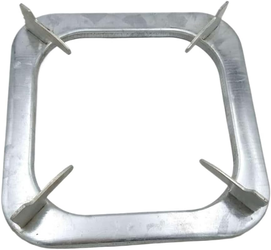 JSEIAJB Gas Stove Rack Bracket Electroplating Square Stove White Square Rack Gas Stove Accessories