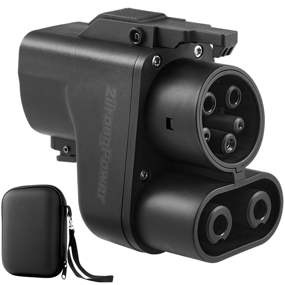 Photo 1 of NACS to CCS Adapter, Tesla Supercharger 250KW, 500A / 1000V, NACS DC Adapter for CCS1 Electric Vehicles, Compatible with Volvo, Polestar, Ford, Kia, Hyundai, Rivian, Audi